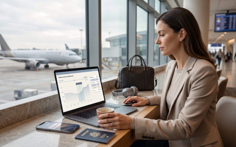 Best time to book domestic flights in USA 2026 with airfare price tracking and travel planning